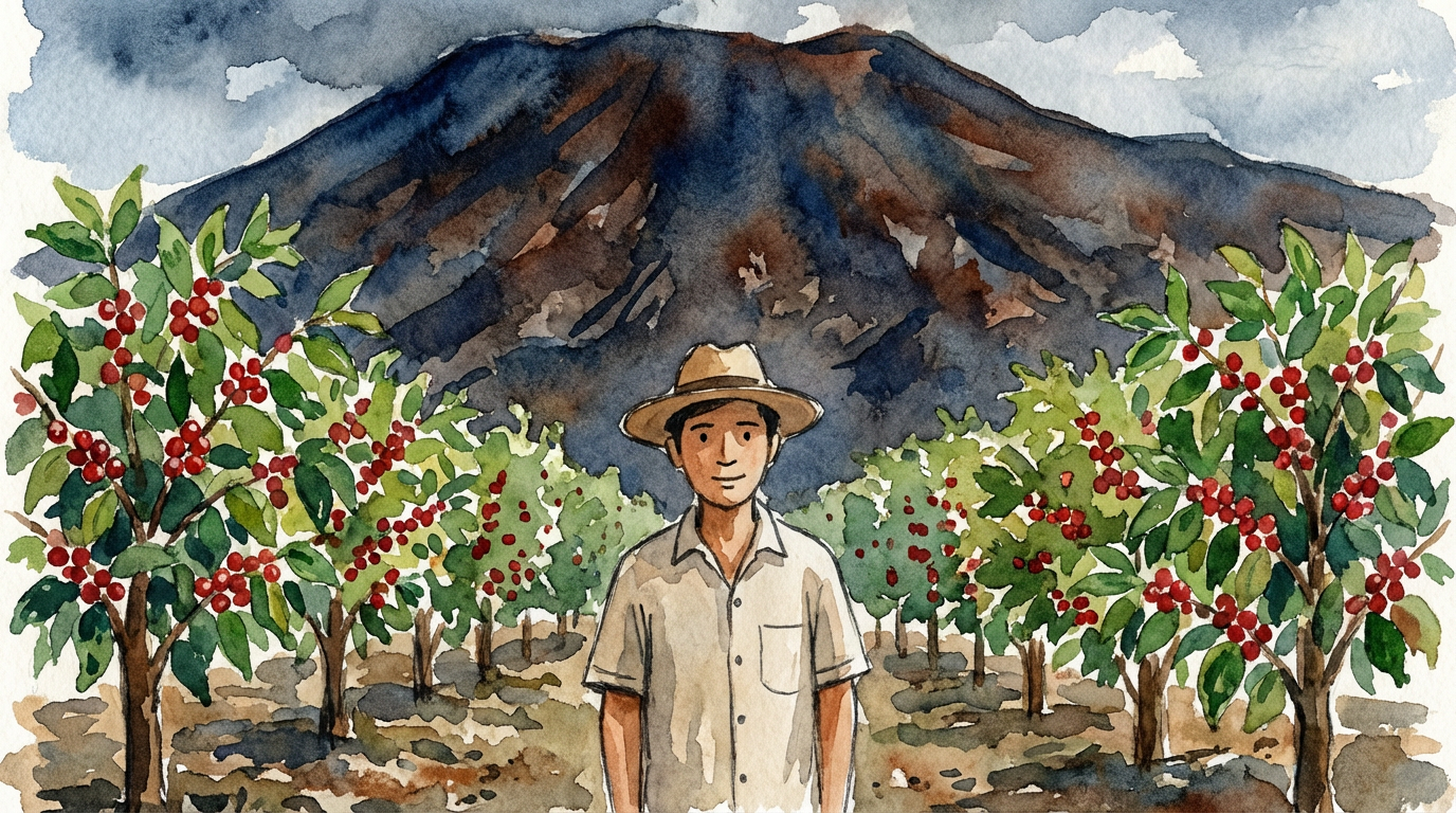 Warum Vulkane den besten Kaffee machen