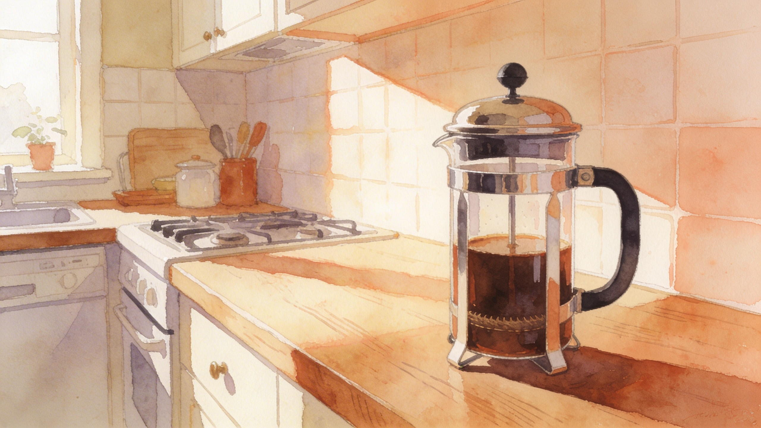 Die ultimative French Press Technik